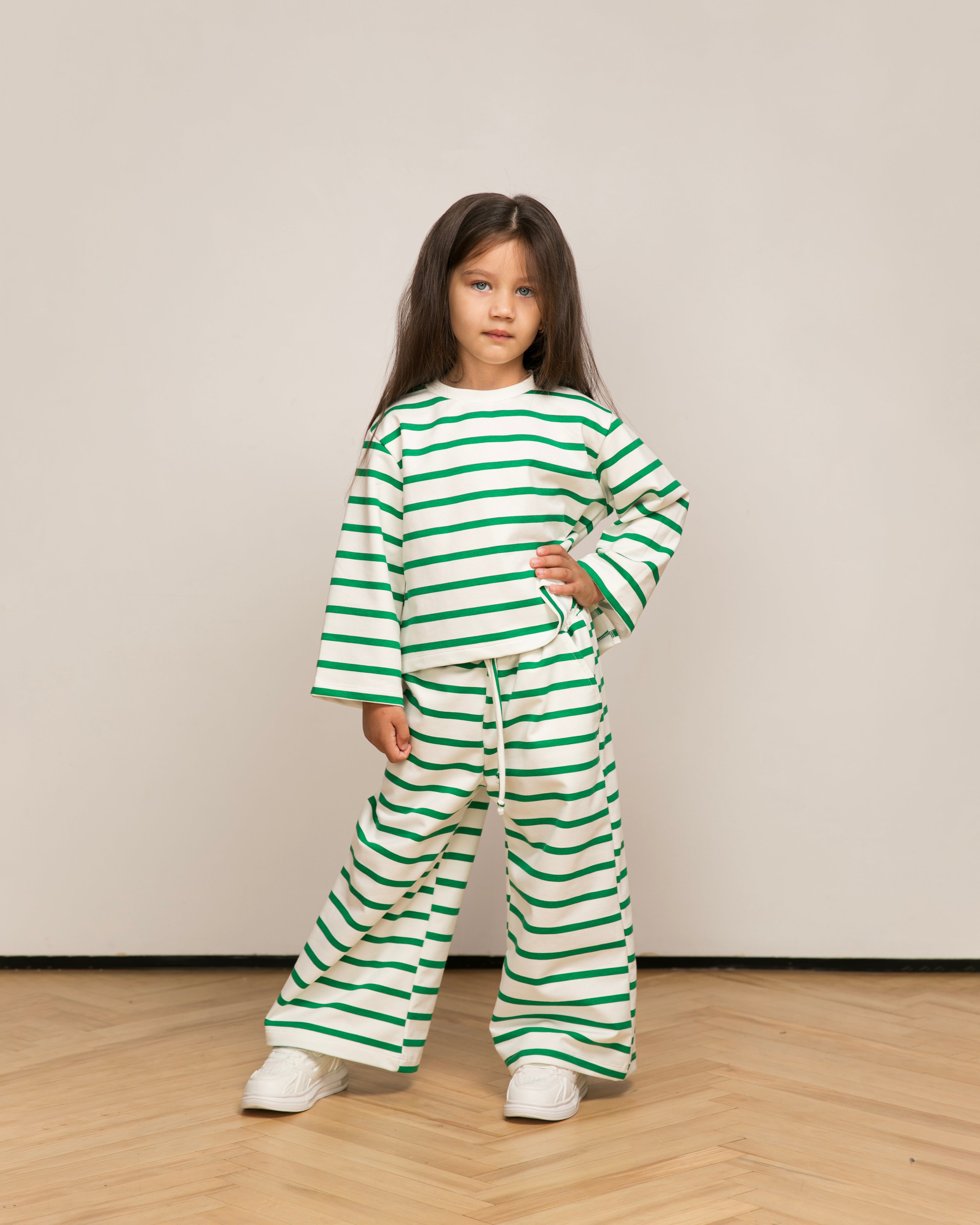 Green Stripes Set