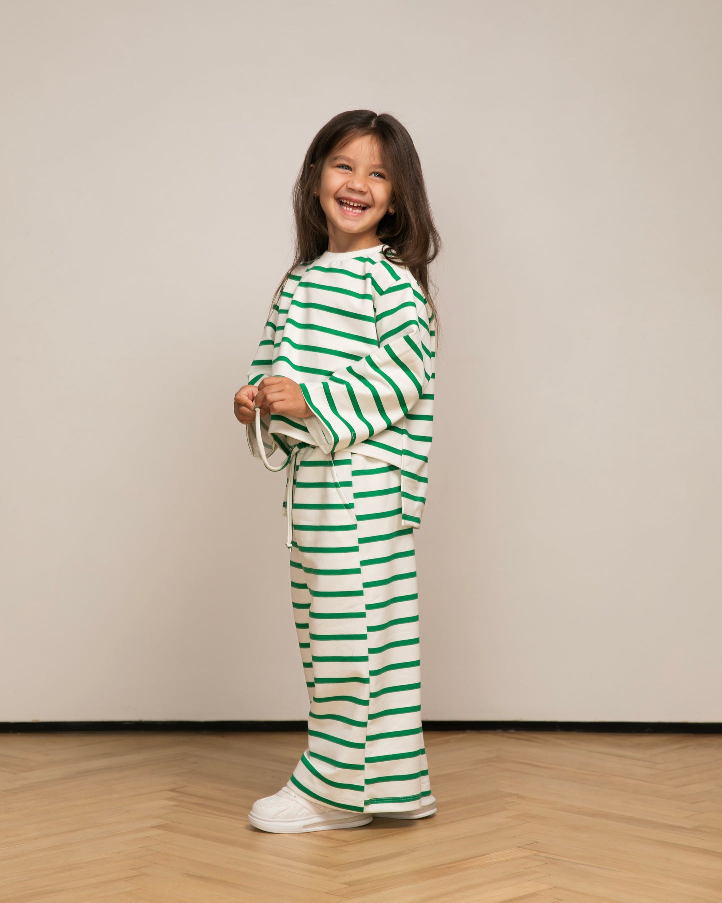 Green Stripes Set