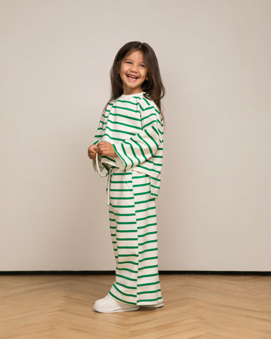 Green Stripes Set