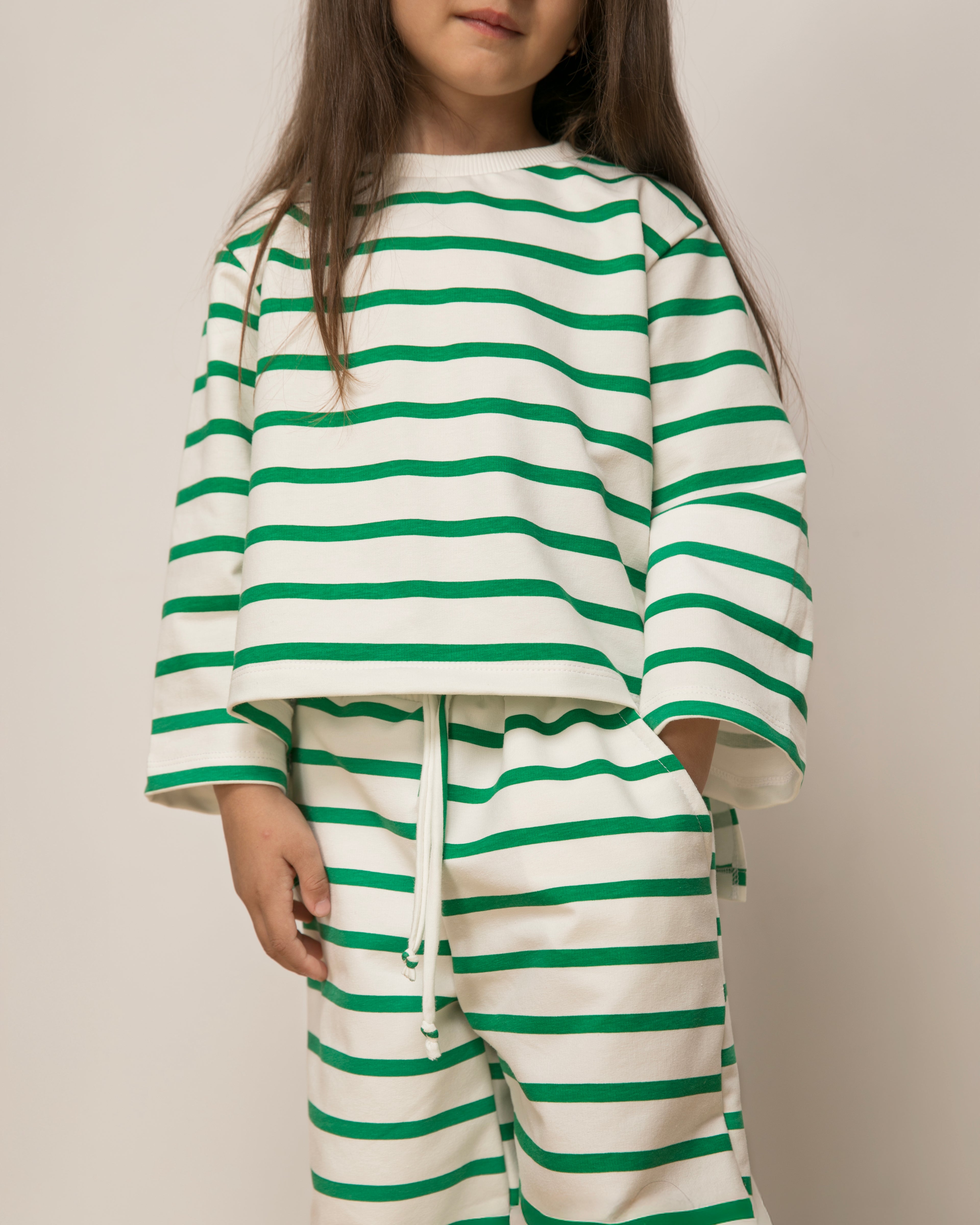 Green Stripes Set