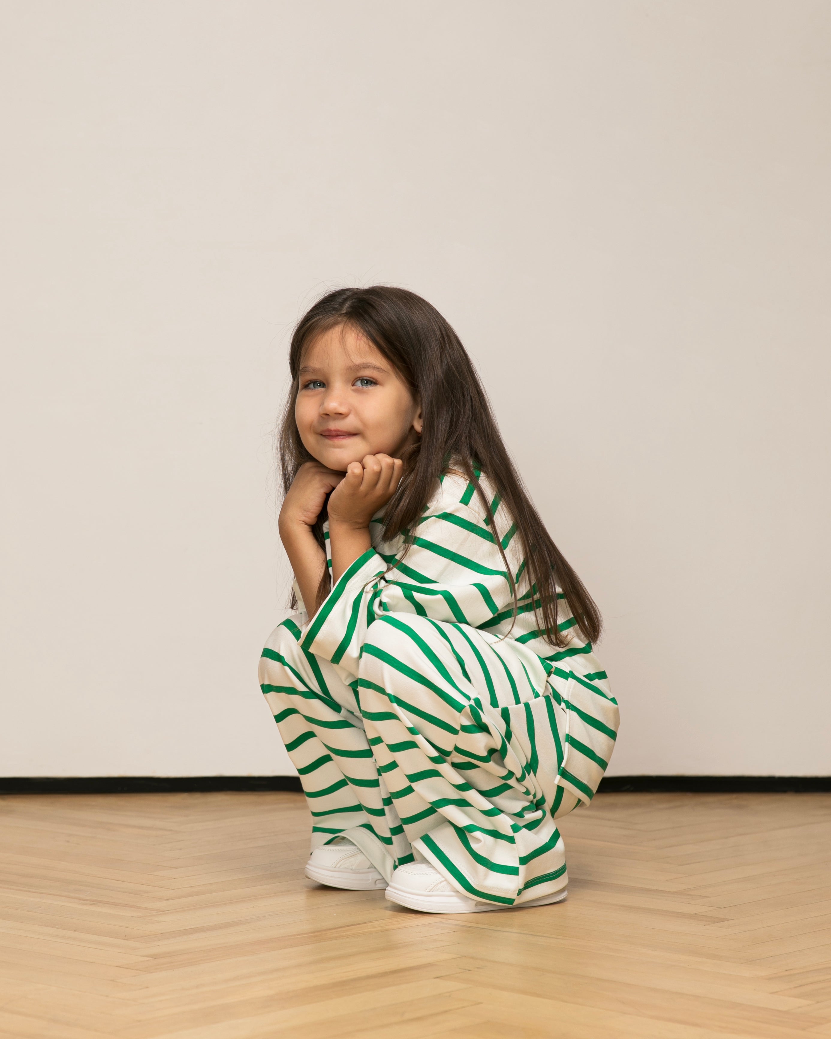 Green Stripes Set