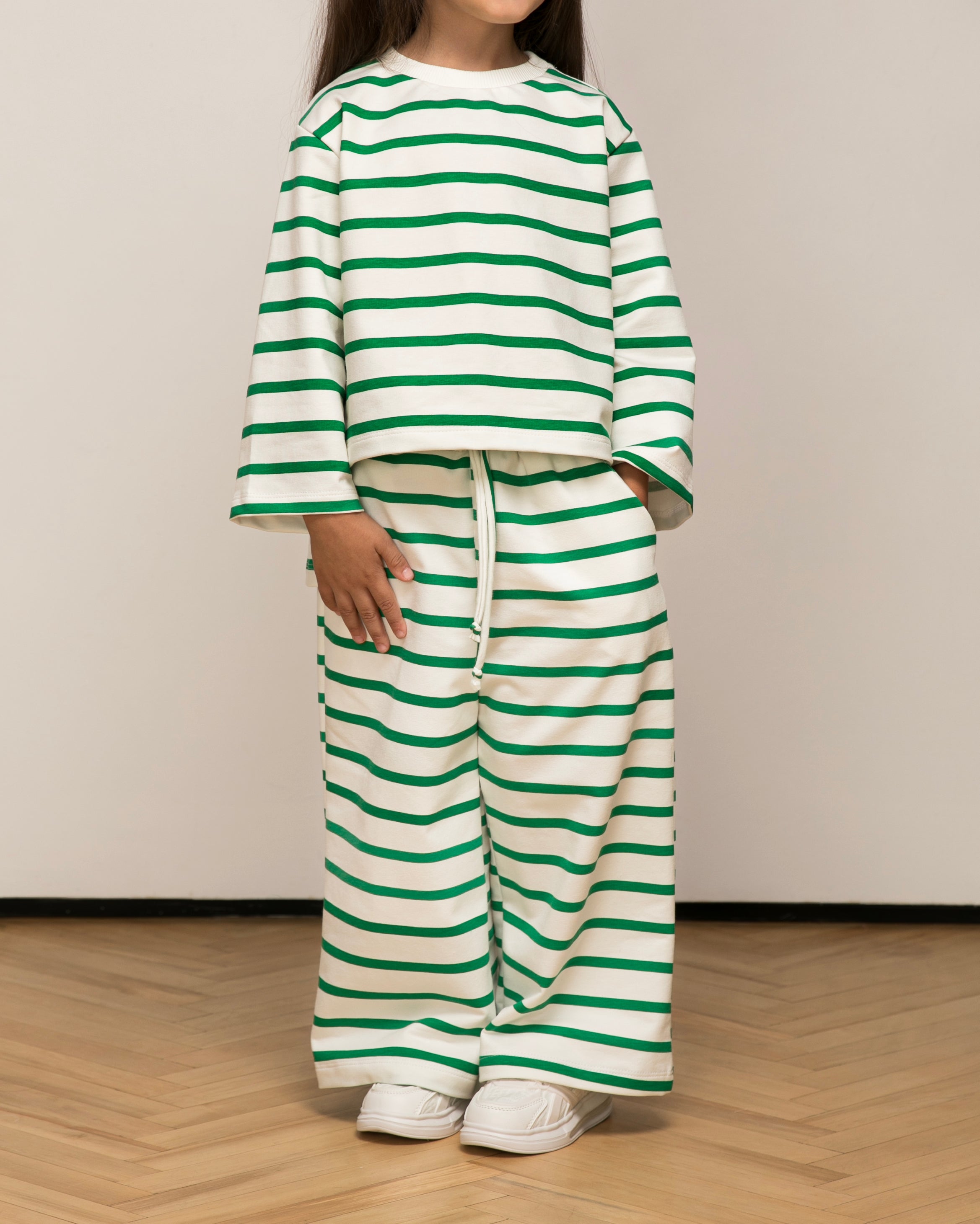 Green Stripes Set