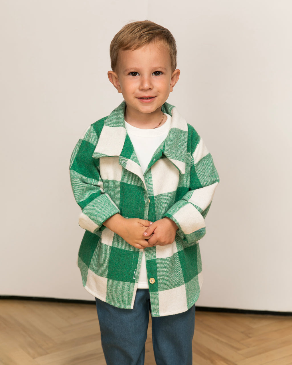 Green Cashmere Shirt