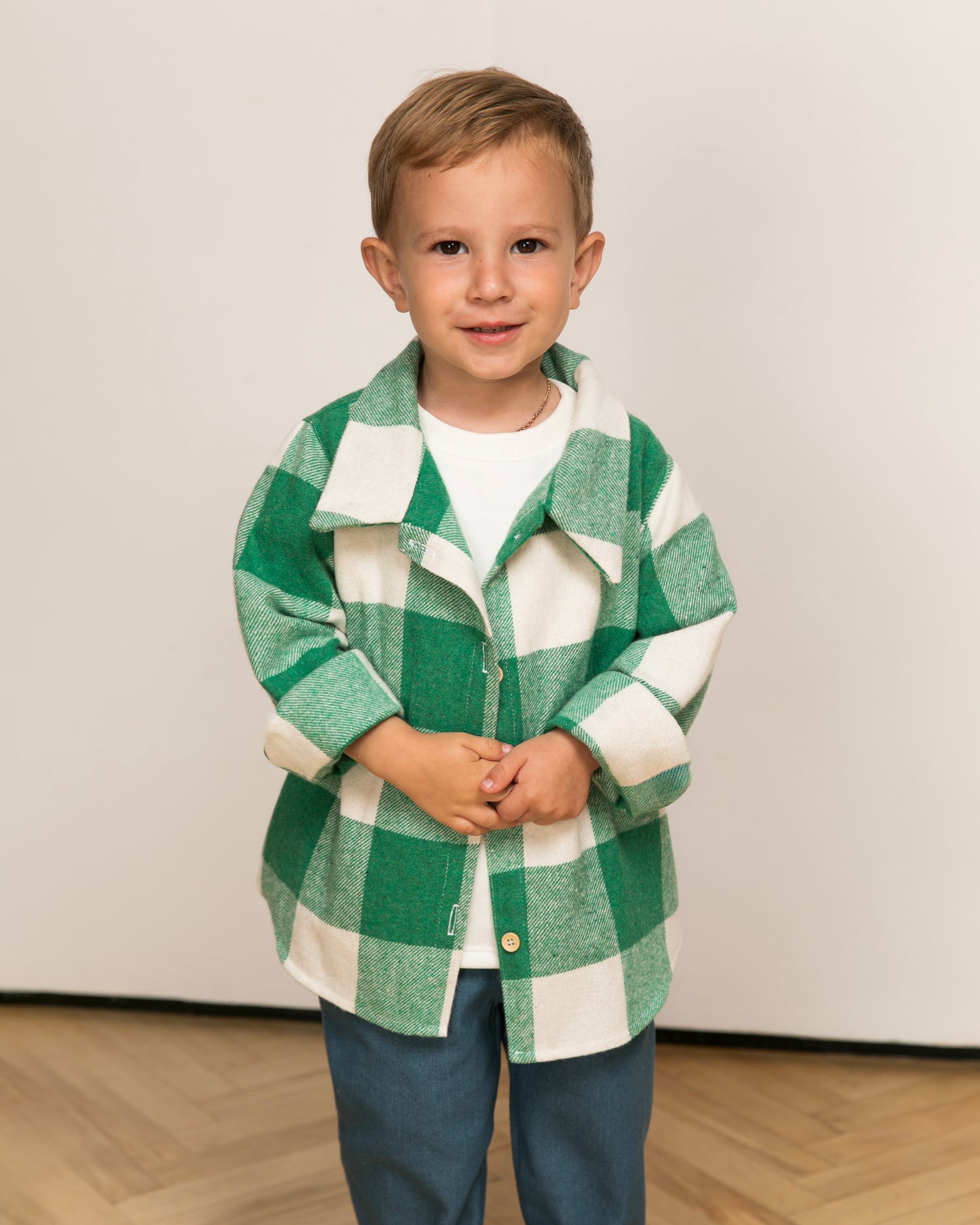 Green Cashmere Shirt