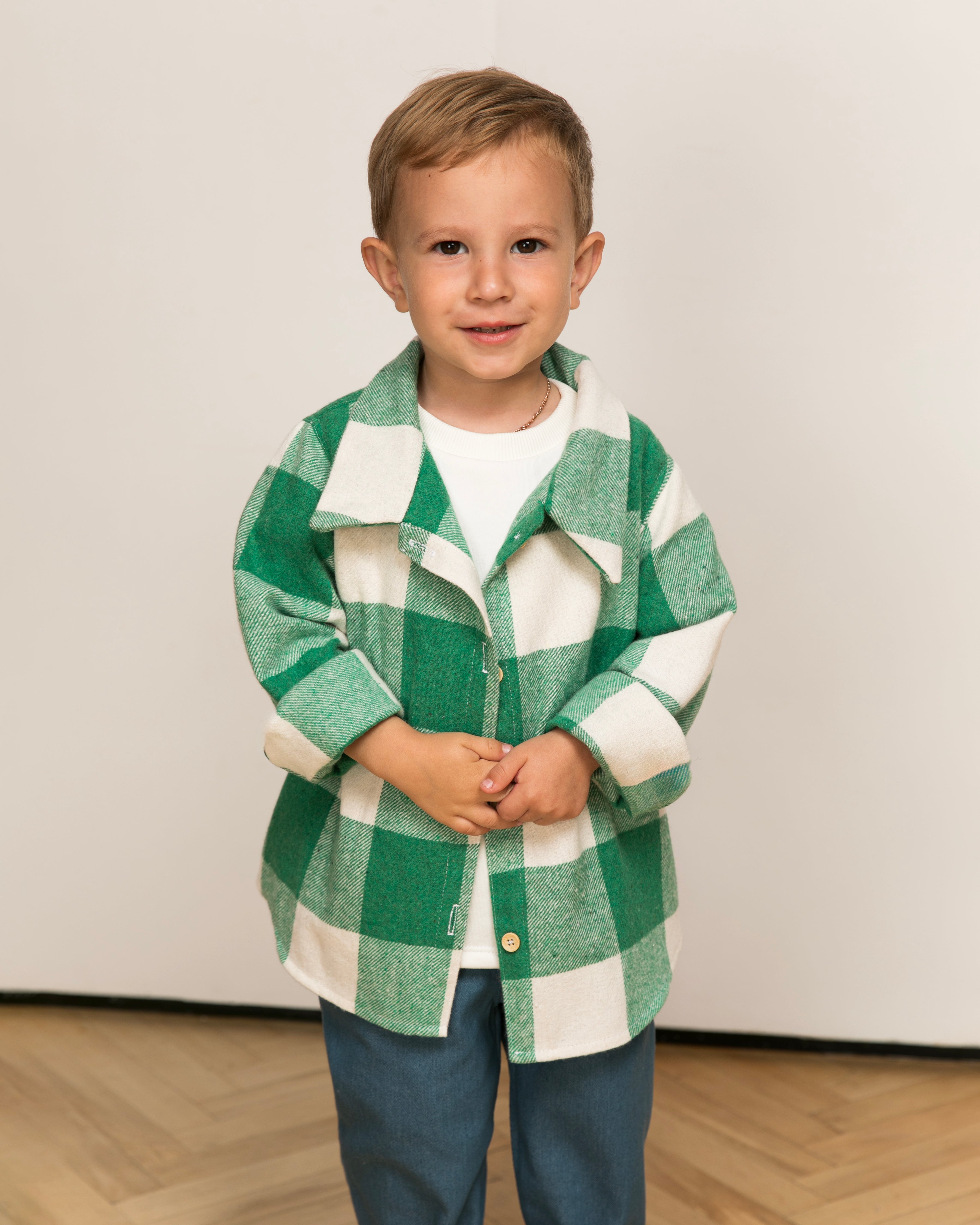 Green Cashmere Shirt