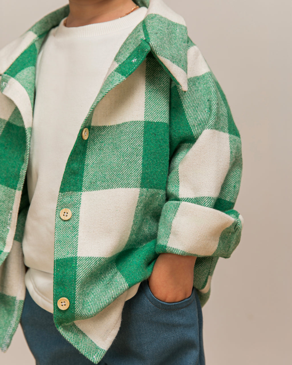 Green Cashmere Shirt
