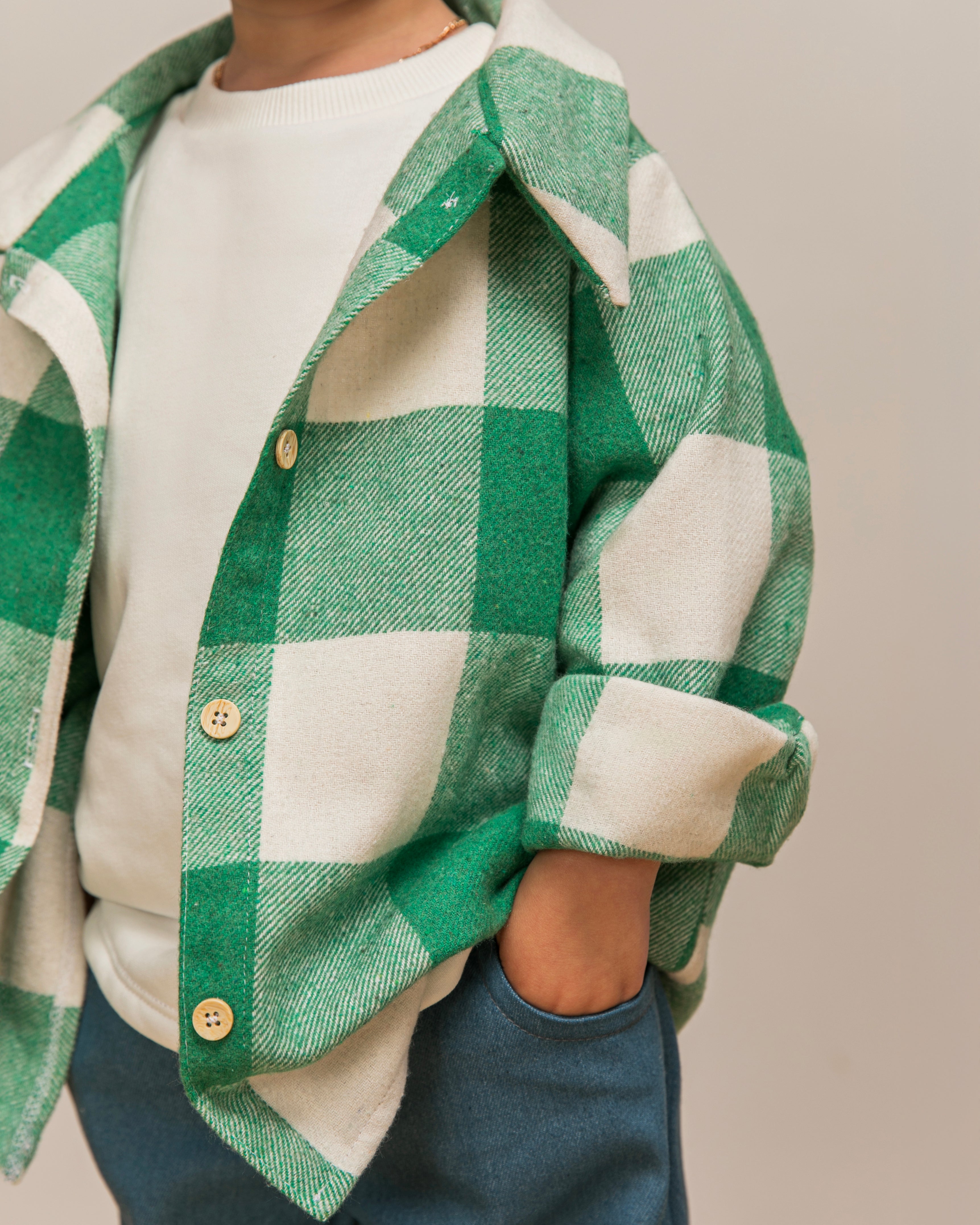 Green Cashmere Shirt